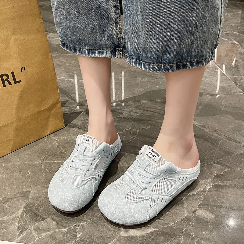 AFJI Rubber Sole Quiet Closed Toe Slippers Women's-1