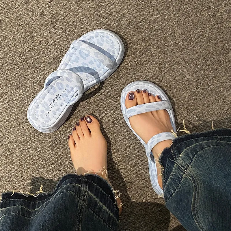 AFJI Rubber Sole Abrasion Resistant Slide Slippers Women's-8