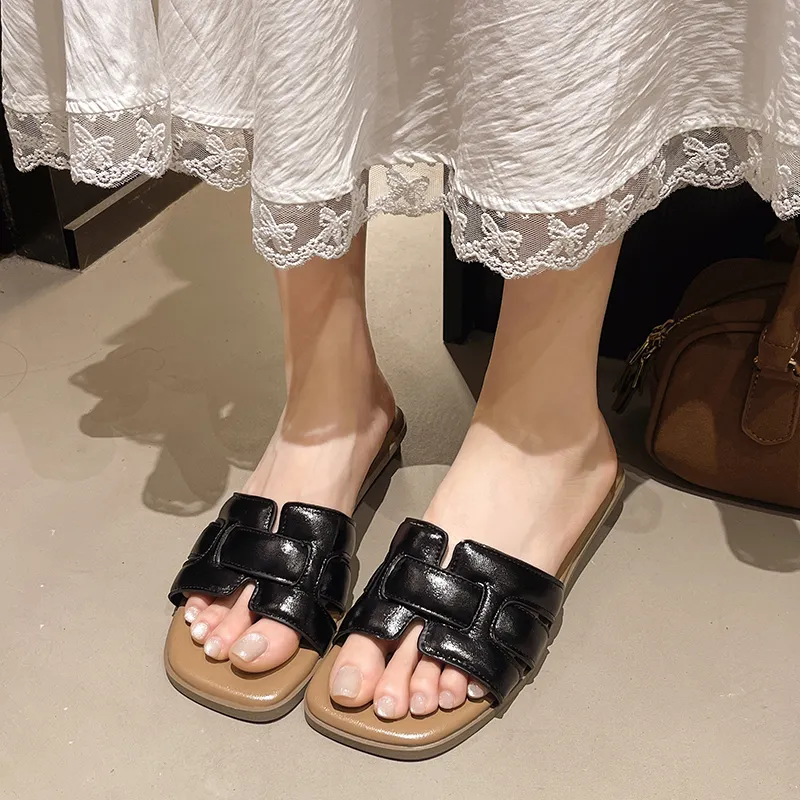 AFJI Rubber Sole Quick Dry Slide Slippers Women's-7
