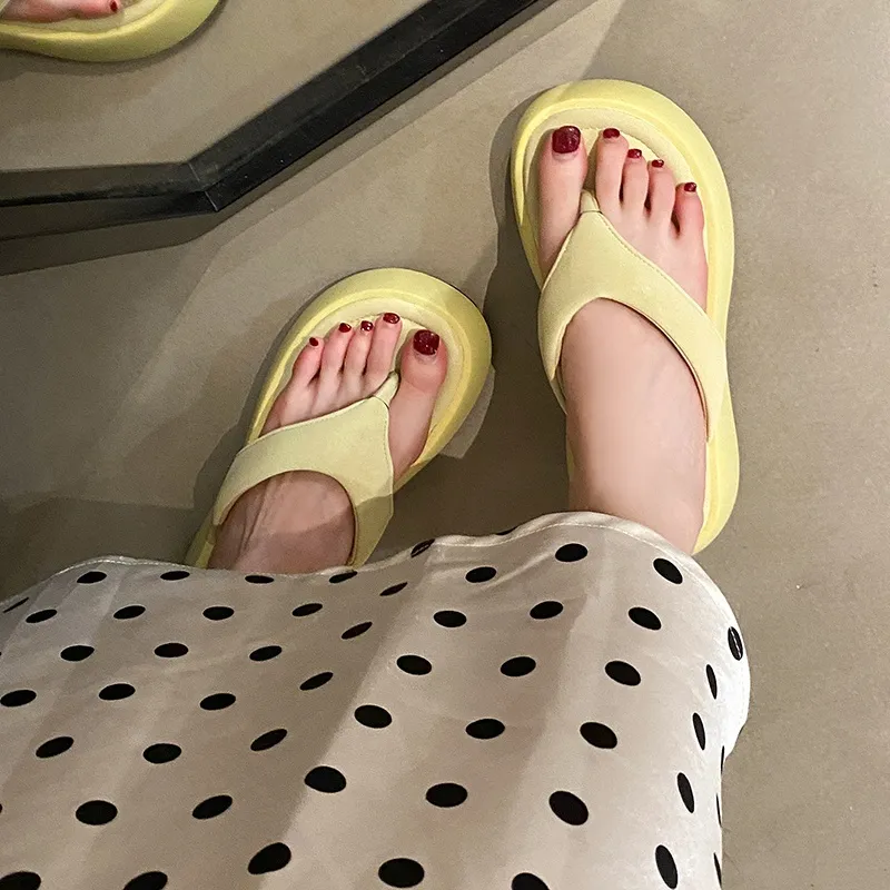 AFJI Rubber Sole Abrasion Resistant Flip Flops Women's-20