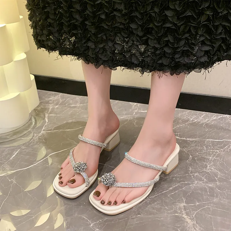 AFJI Rubber Sole Slip Resistant Slide Slippers Women's-2