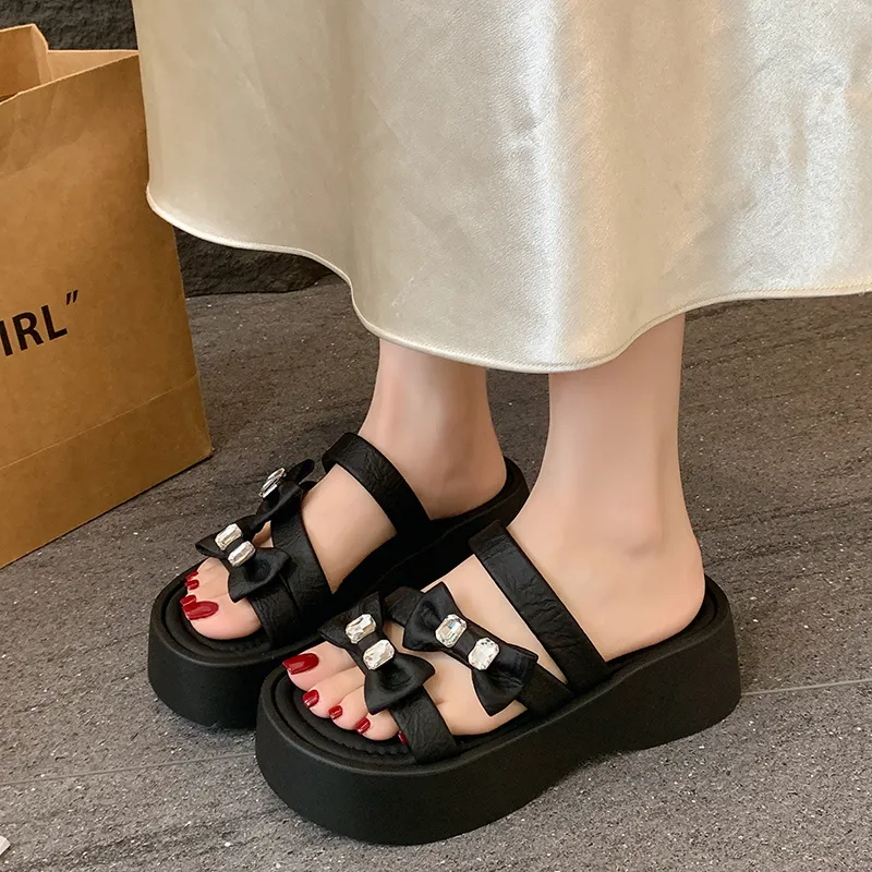 AFJI Rubber Sole Slide Slippers Women's-1