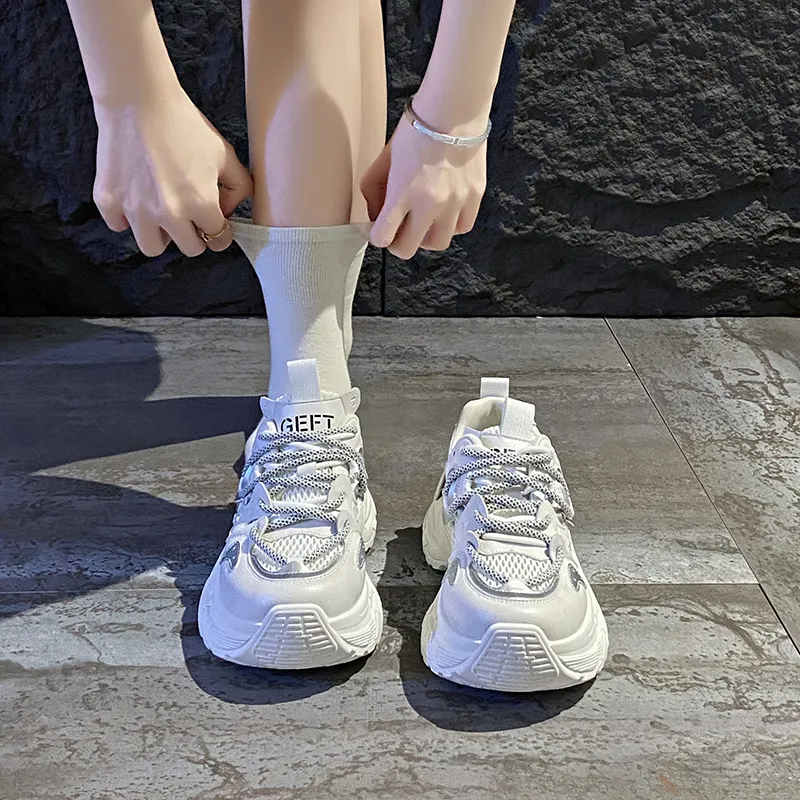 AFJI Abrasion Resistant Low Top Chunky Sneakers Women's-11
