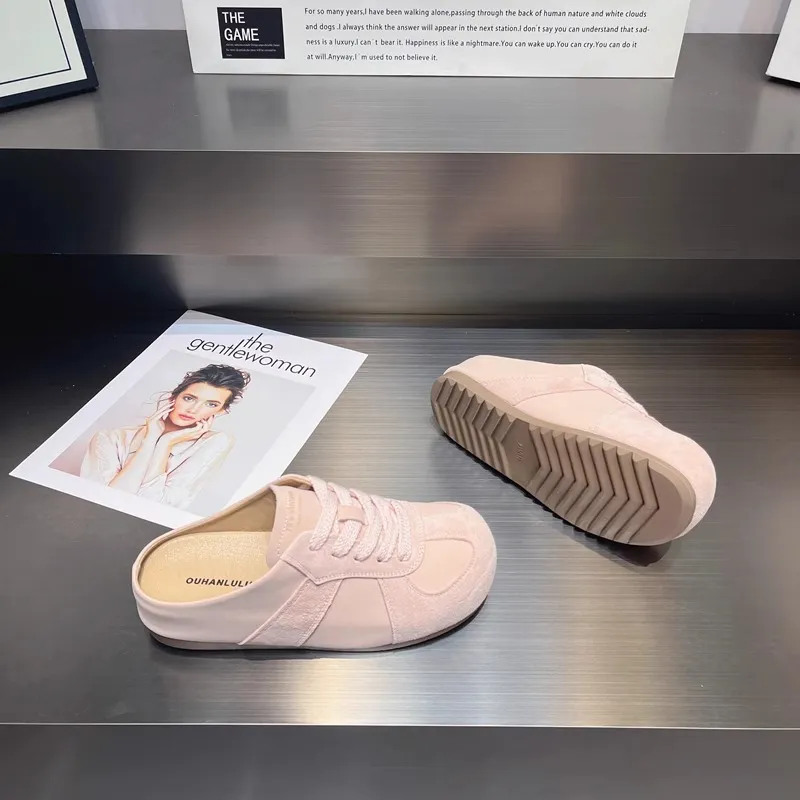 AFJI Rubber Sole Abrasion Resistant Closed Toe Slippers Women's-4