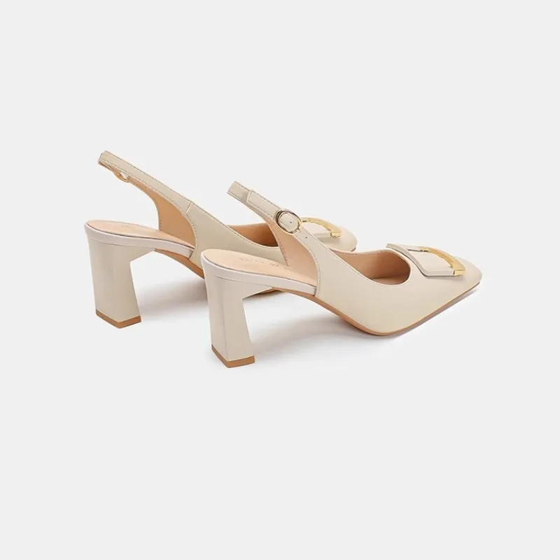 AFJI Chunky Heel High Heels Women's-2