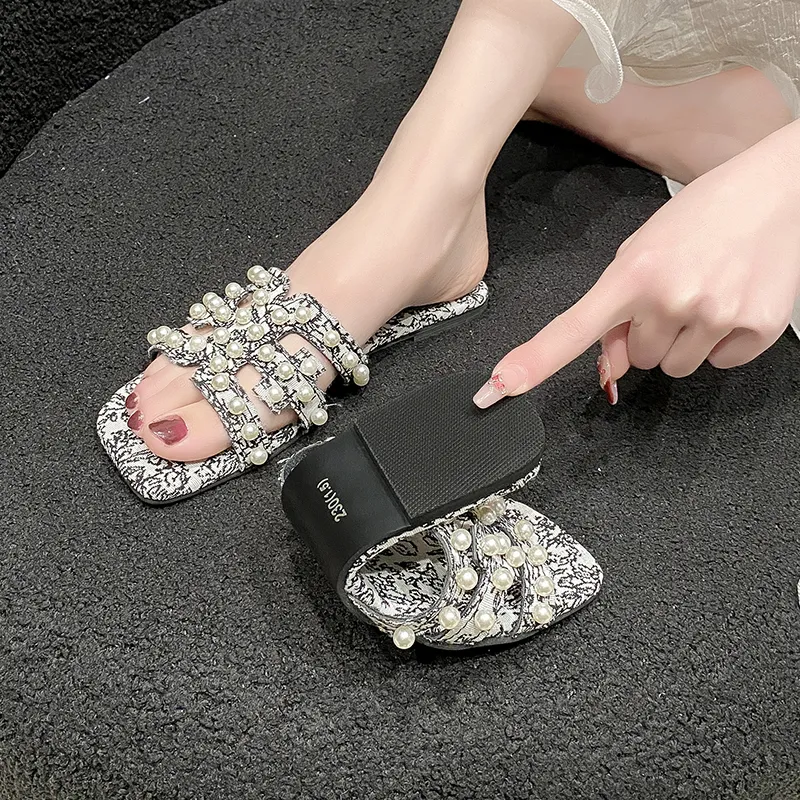AFJI Rubber Sole Quick Dry Slide Slippers Women's-10