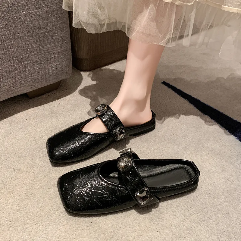 AFJI Abrasion Resistant Closed Toe Slippers Women's-12
