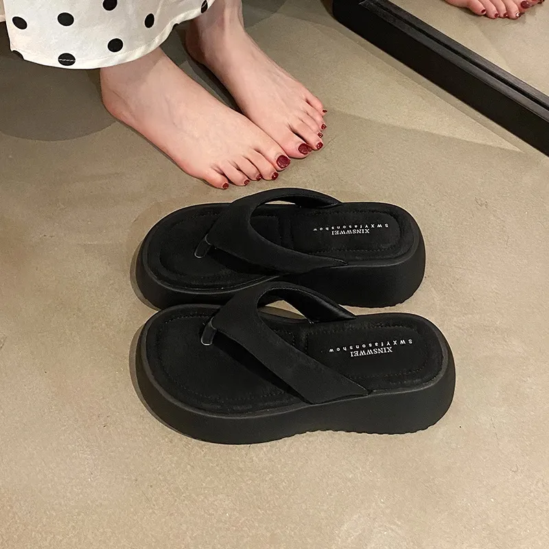 AFJI Rubber Sole Abrasion Resistant Flip Flops Women's-9