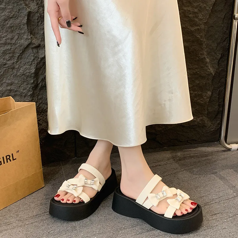 AFJI Rubber Sole Slide Slippers Women's-6