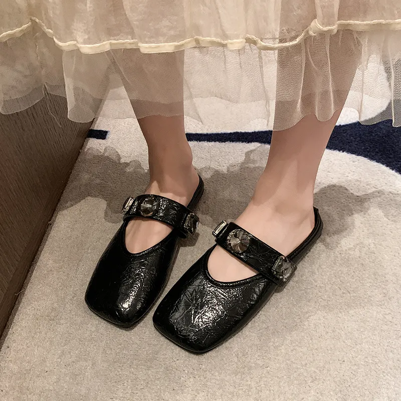 AFJI Abrasion Resistant Closed Toe Slippers Women's-13