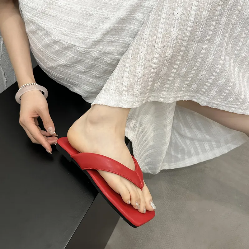 AFJI Rubber Sole Flip Flops Women's-10