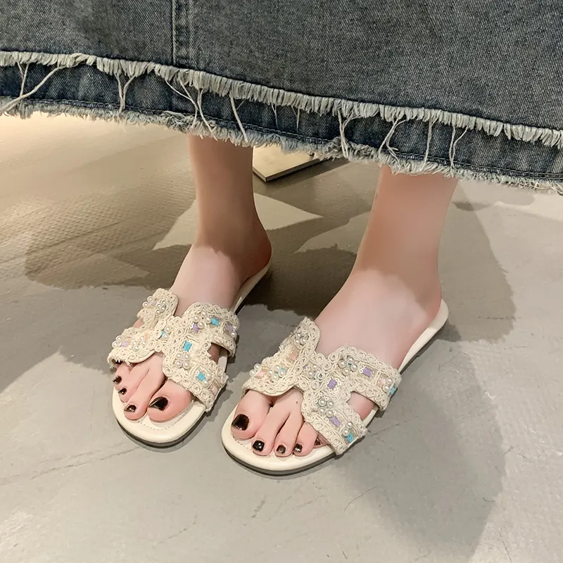 AFJI Abrasion Resistant Slide Slippers Women's-3