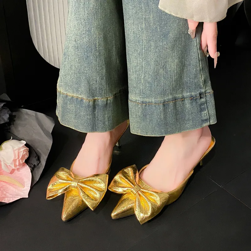 AFJI Rubber Sole Abrasion Resistant Closed Toe Slippers Women's-7