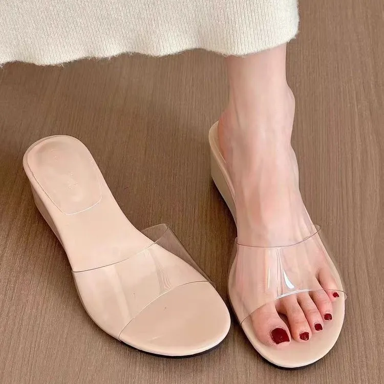 AFJI Rubber Sole Abrasion Resistant Slide Slippers Women's-1