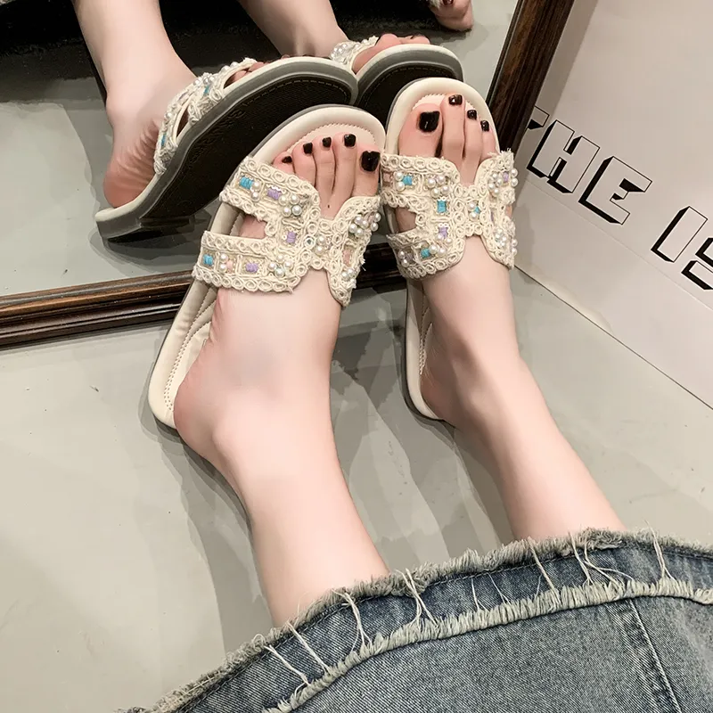 AFJI Abrasion Resistant Slide Slippers Women's-5