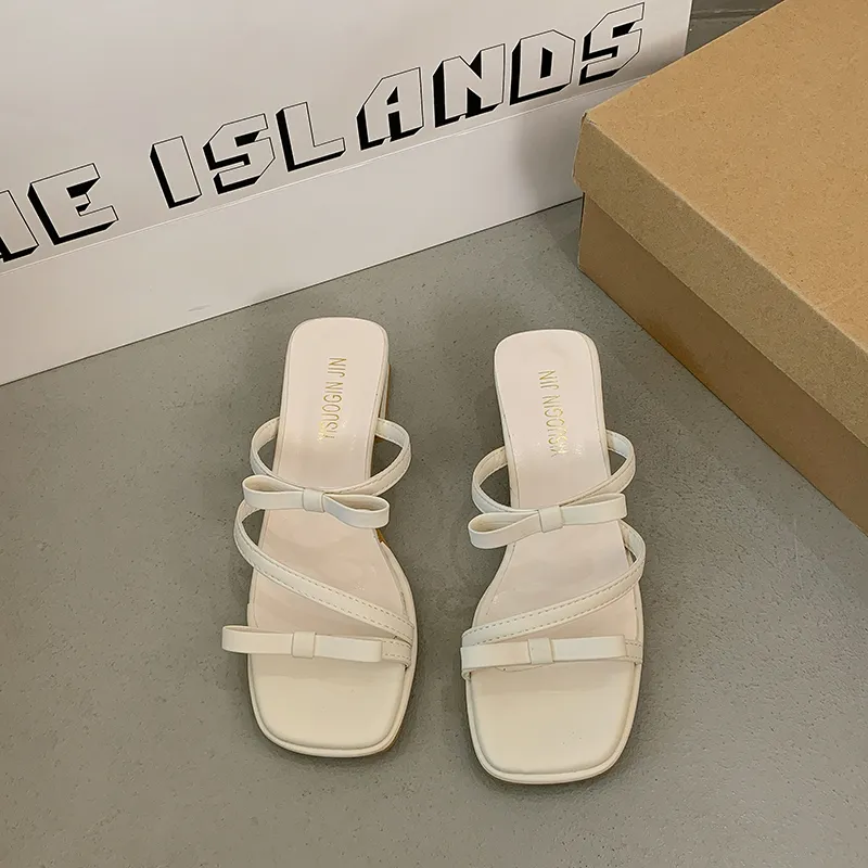 AFJI Rubber Sole Abrasion Resistant Slide Slippers Women's-13