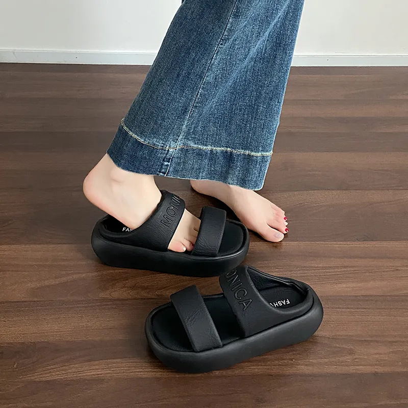 AFJI Rubber Sole Shock Absorbers Slide Slippers Women's-10