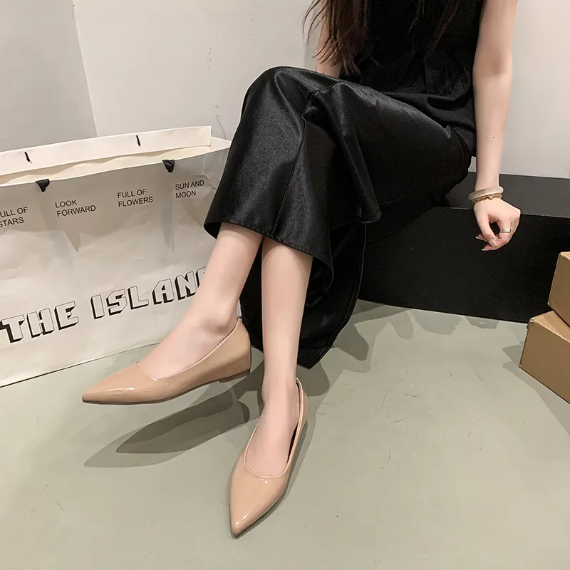 AFJI Casual Single Shoes Women's Nude-4