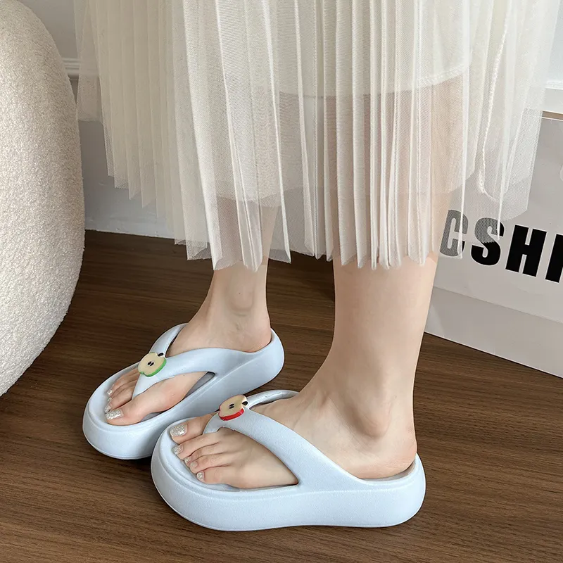 AFJI Rubber Sole Abrasion Resistant Flip Flops Women's-18