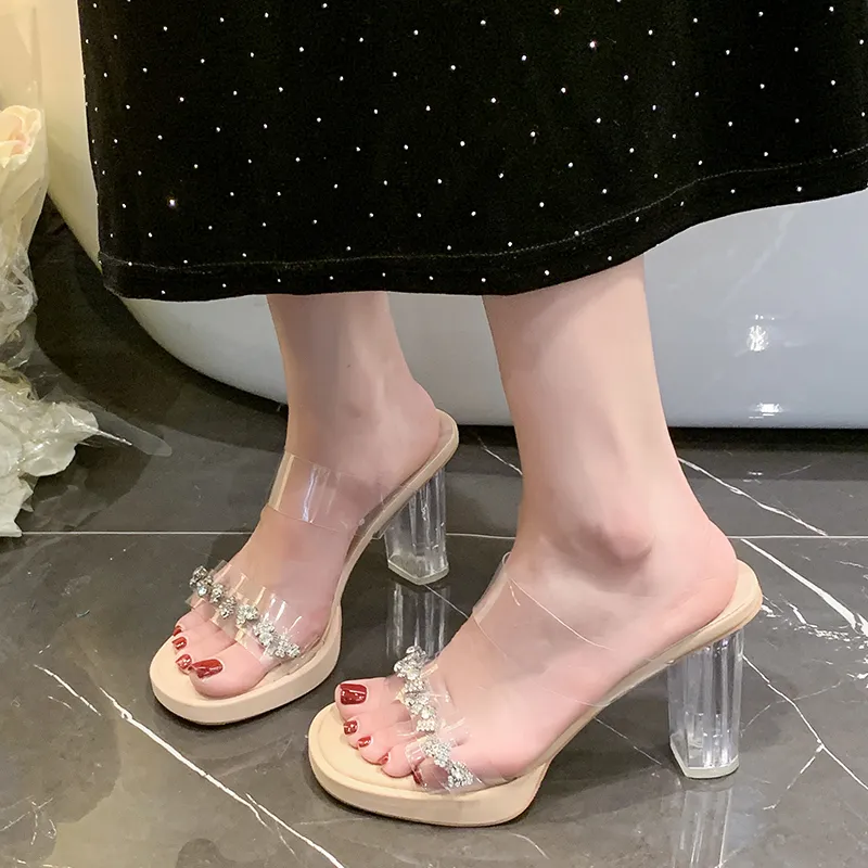 AFJI Rubber Sole Quick Dry Slide Slippers Women's-5