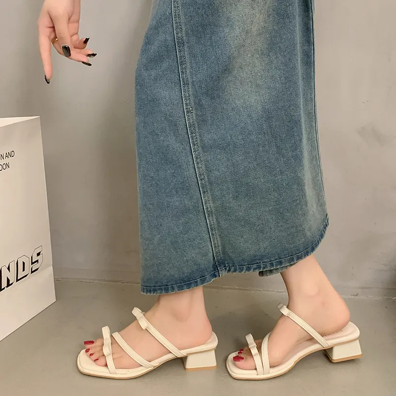 AFJI Rubber Sole Abrasion Resistant Slide Slippers Women's-7