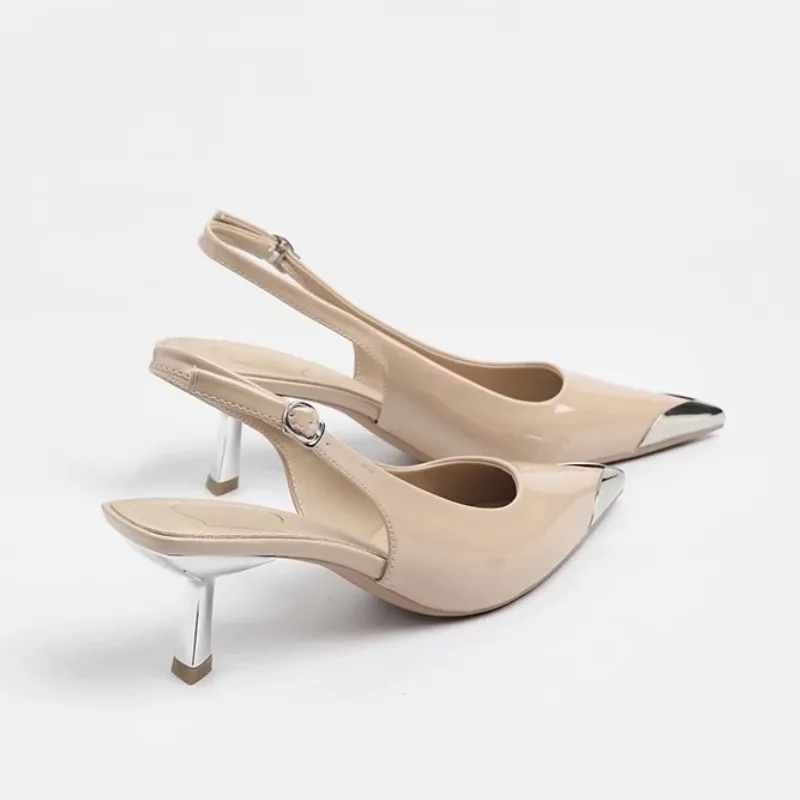 AFJI High Heels Women's Black/Nude-5