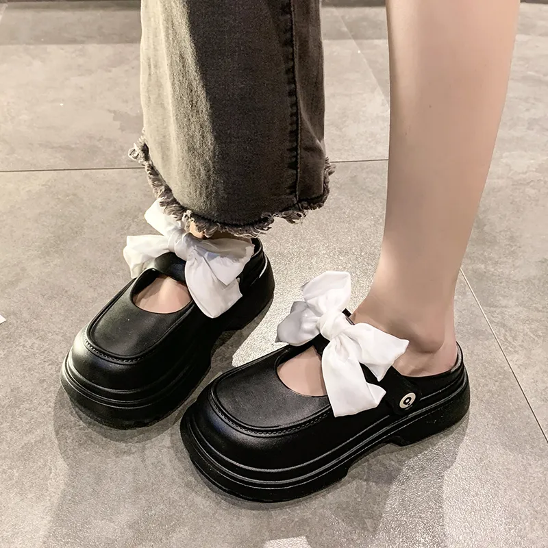 AFJI Rubber Sole Abrasion Resistant Closed Toe Slippers Women's-8