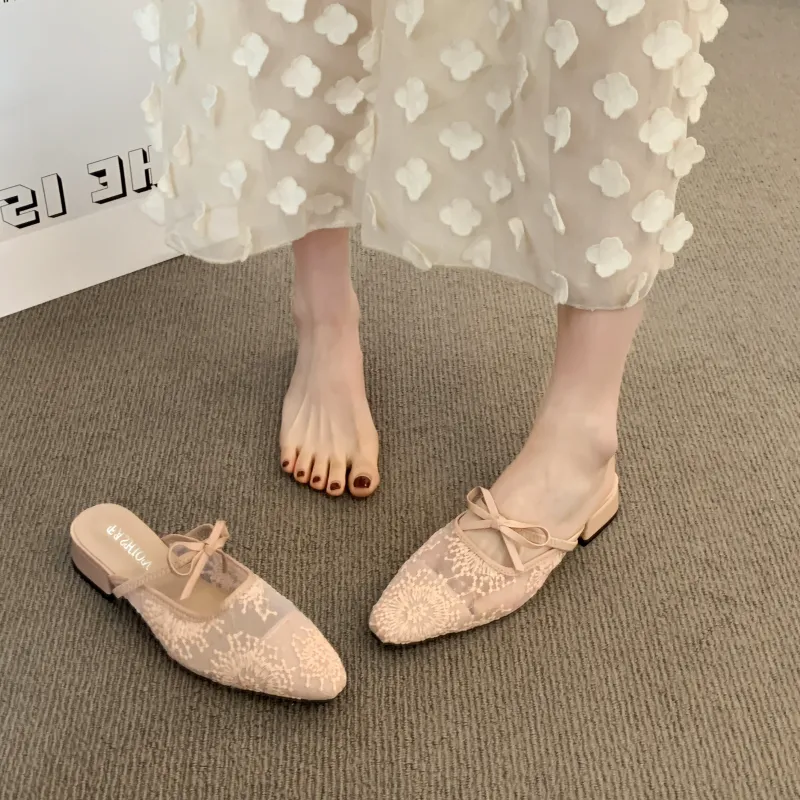 AFJI Rubber Sole Quick Dry Closed Toe Slippers Women's-10