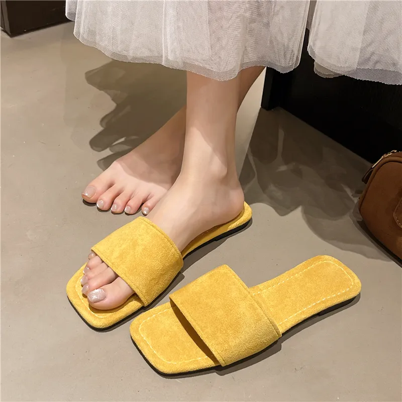 AFJI Rubber Sole Slide Slippers Women's-4