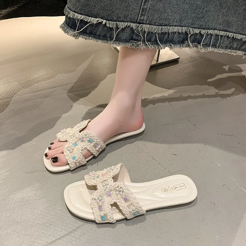 AFJI Abrasion Resistant Slide Slippers Women's-2