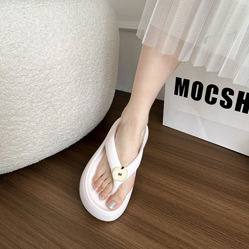 AFJI Rubber Sole Abrasion Resistant Flip Flops Women's-8