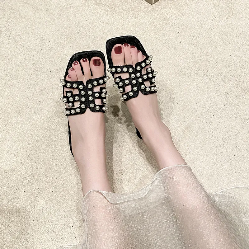 AFJI Rubber Sole Quick Dry Slide Slippers Women's-3