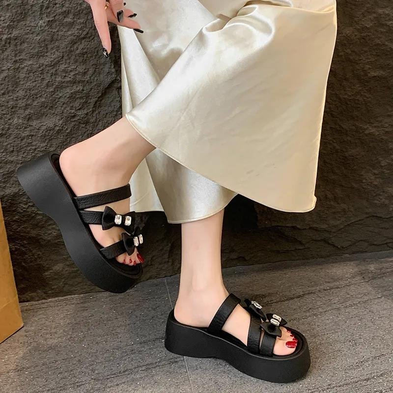 AFJI Rubber Sole Slide Slippers Women's-3