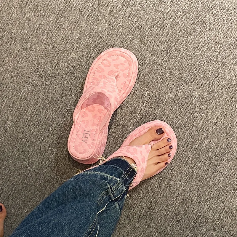 AFJI Rubber Sole Abrasion Resistant Flip Flops Women's-1
