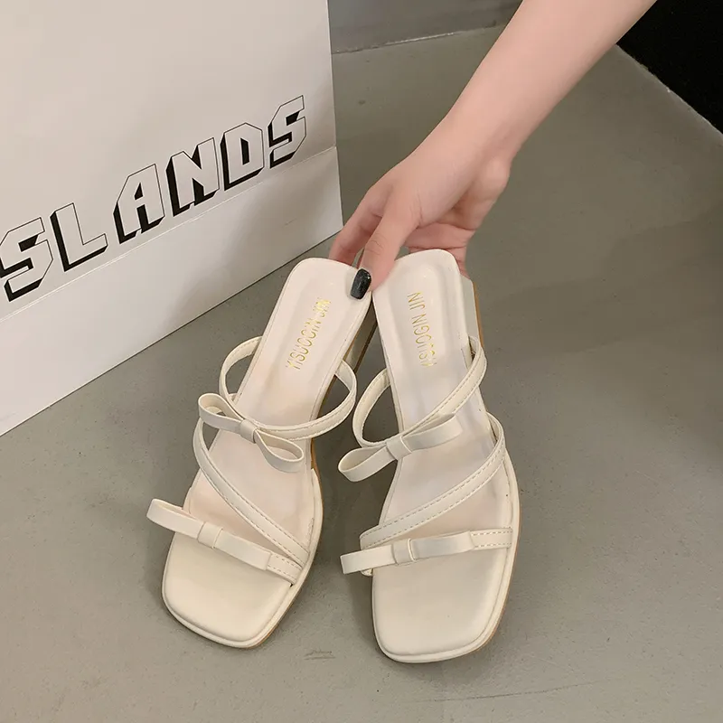 AFJI Rubber Sole Abrasion Resistant Slide Slippers Women's-14
