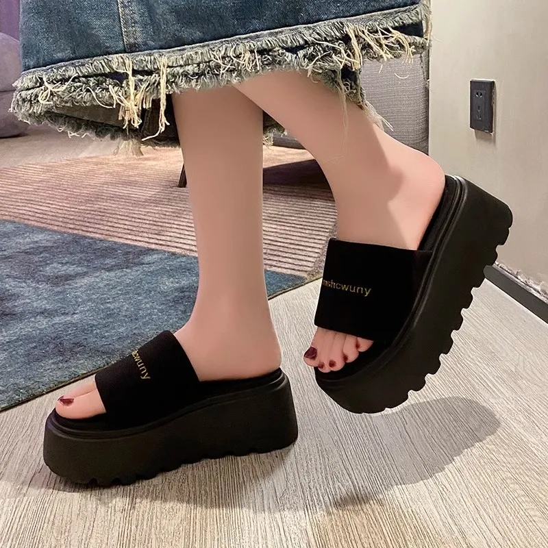 AFJI Rubber Sole Abrasion Resistant Slide Slippers Women's-2