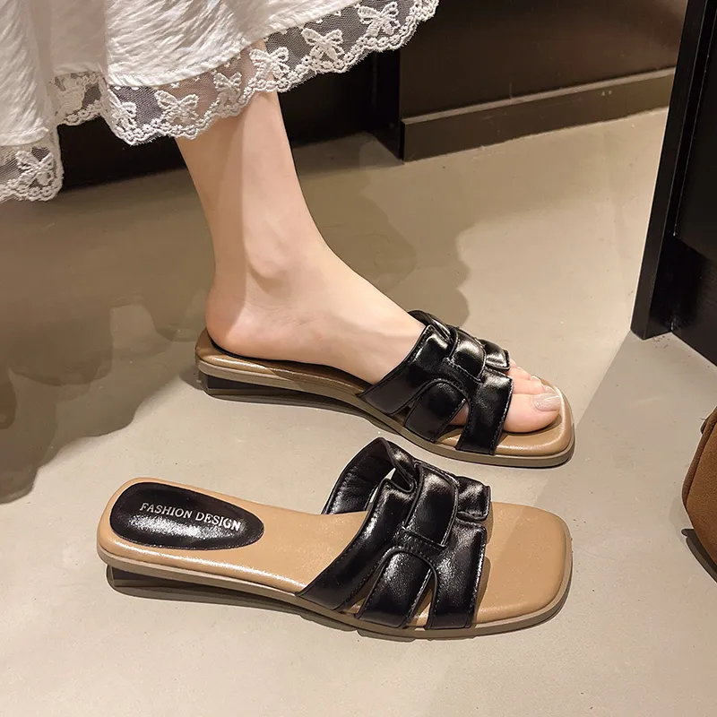 AFJI Rubber Sole Quick Dry Slide Slippers Women's-6