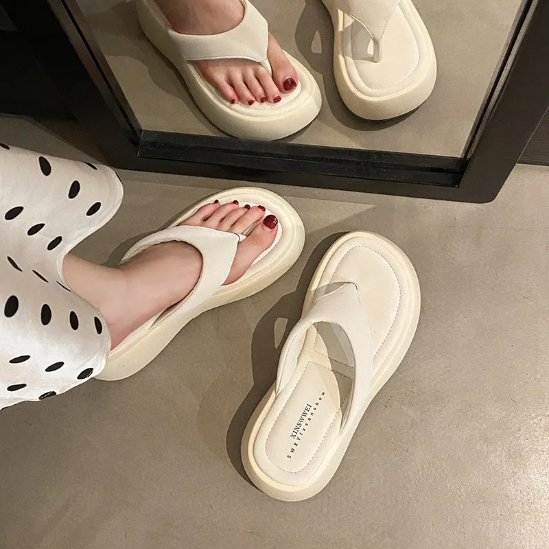 AFJI Rubber Sole Abrasion Resistant Flip Flops Women's-1