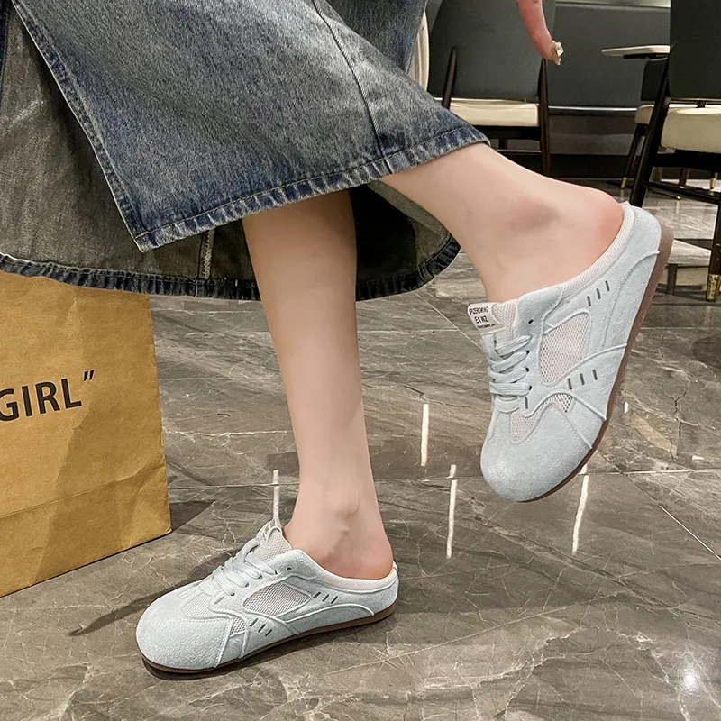 AFJI Rubber Sole Quiet Closed Toe Slippers Women's-2