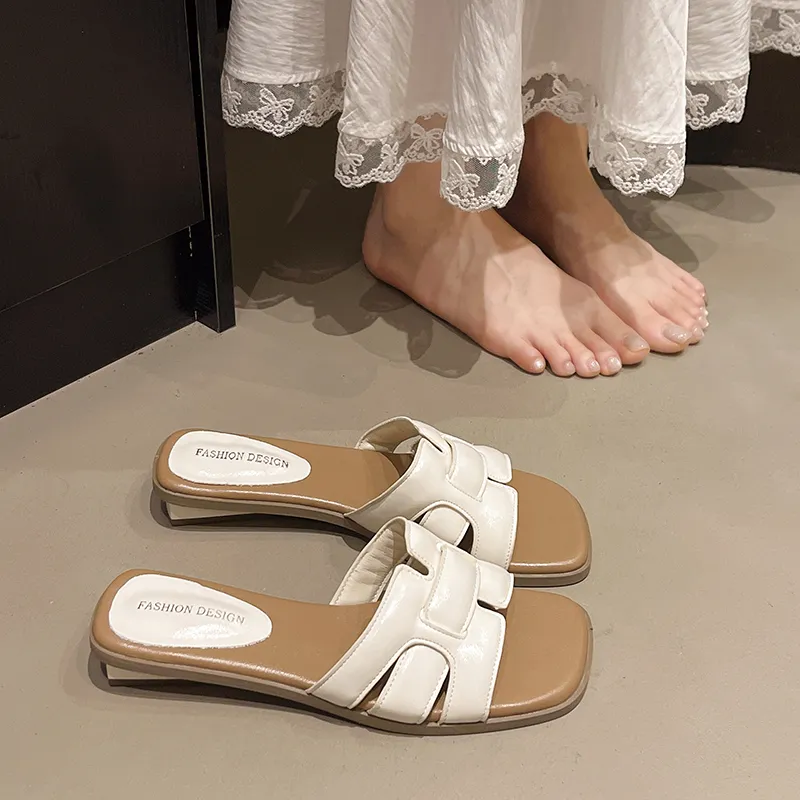 AFJI Rubber Sole Quick Dry Slide Slippers Women's-2