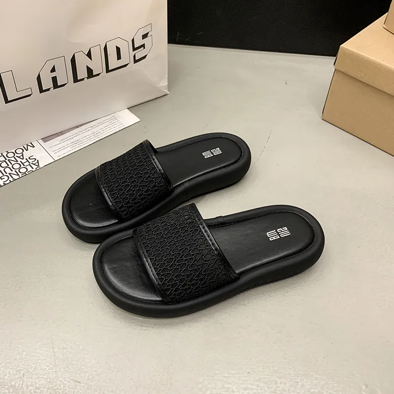 AFJI Rubber Sole Abrasion Resistant Slide Slippers Women's-8