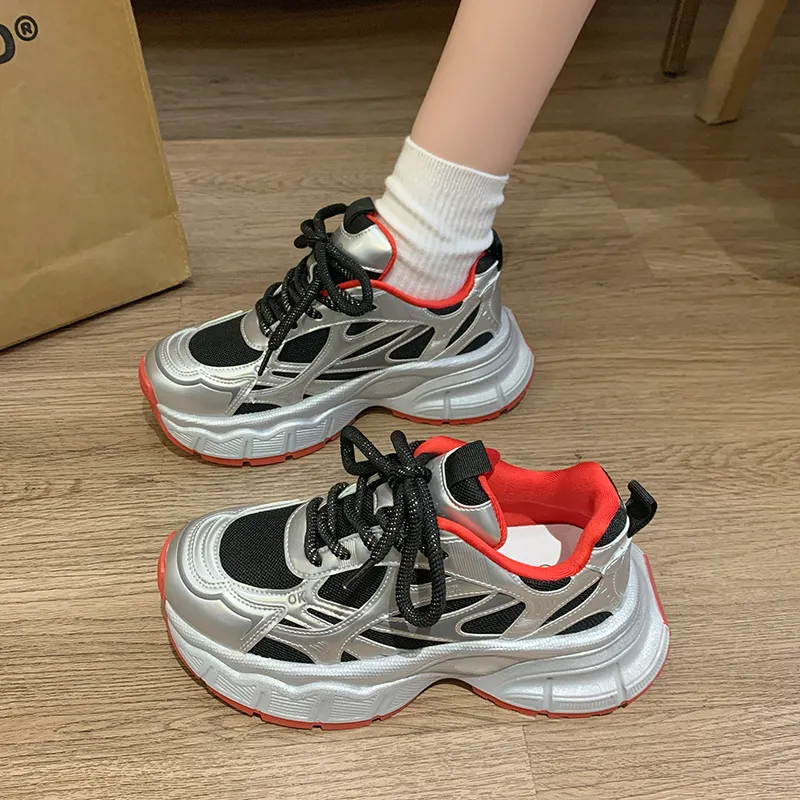 AFJI Low Top Chunky Sneakers Women's-9