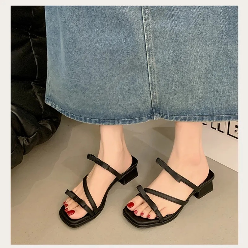 AFJI Rubber Sole Abrasion Resistant Slide Slippers Women's-1