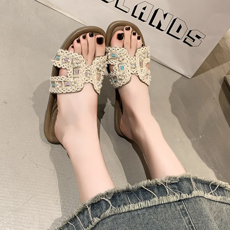 AFJI Abrasion Resistant Slide Slippers Women's-15