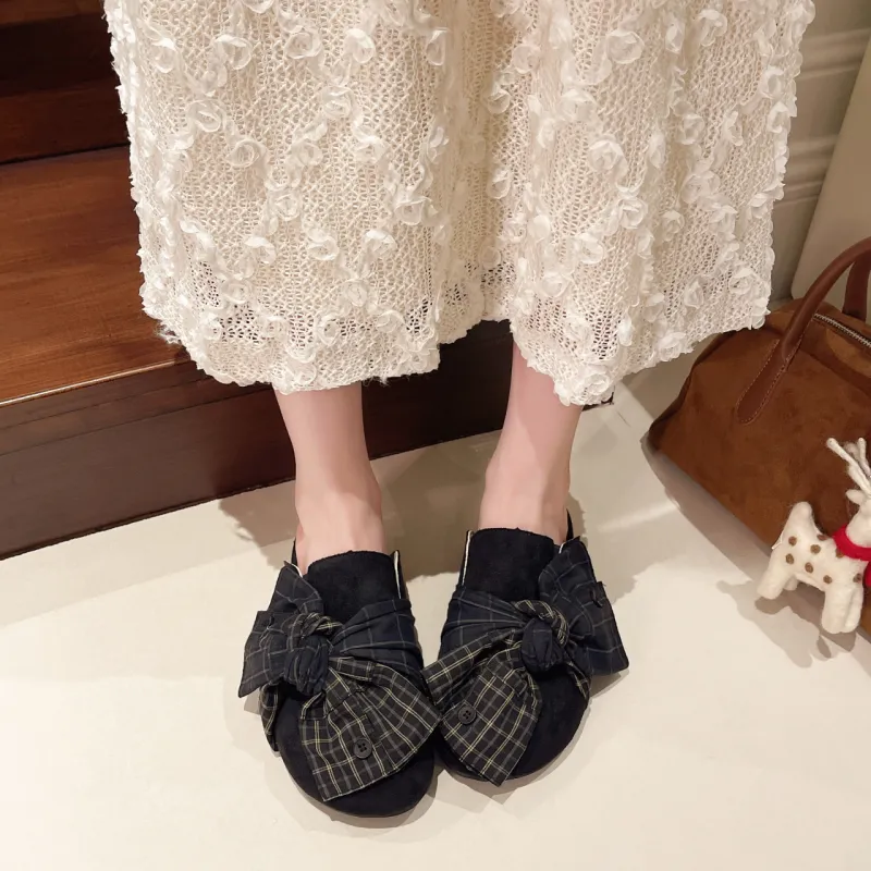AFJI Rubber Sole Abrasion Resistant Closed Toe Slippers Women's-11