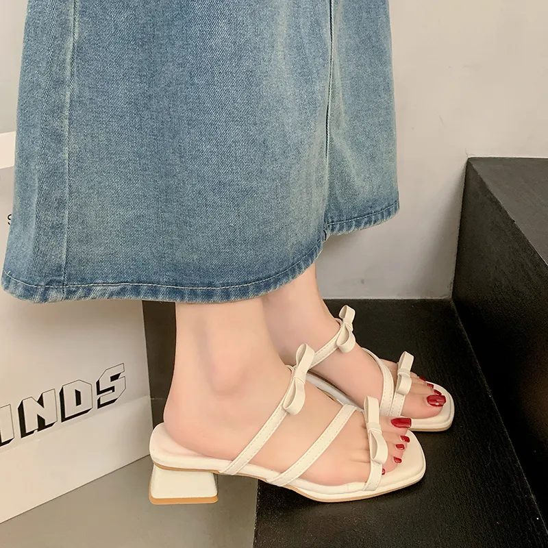 AFJI Rubber Sole Abrasion Resistant Slide Slippers Women's-6