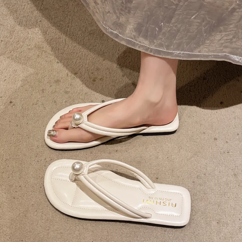 AFJI Rubber Sole Quick Dry Flip Flops Women's-5