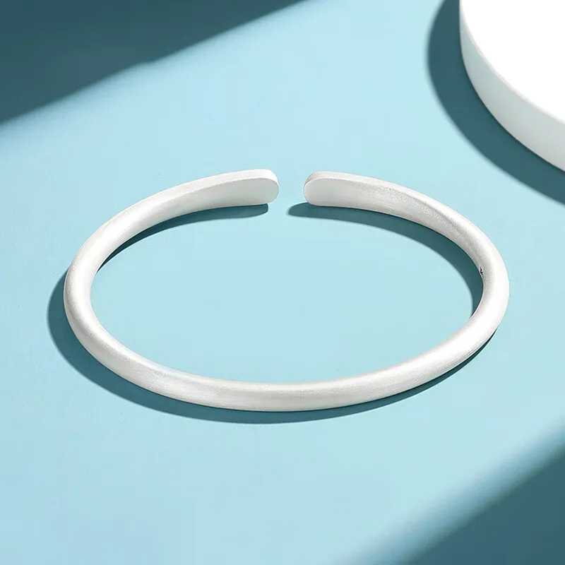 KING SIZE JEWELRY 999 Fine Silver Bangles Women's-11