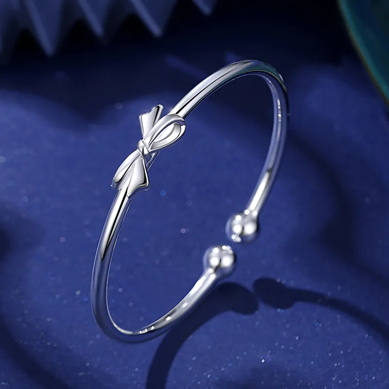 KING SIZE JEWELRY 999 Fine Silver Bangles Women's-3