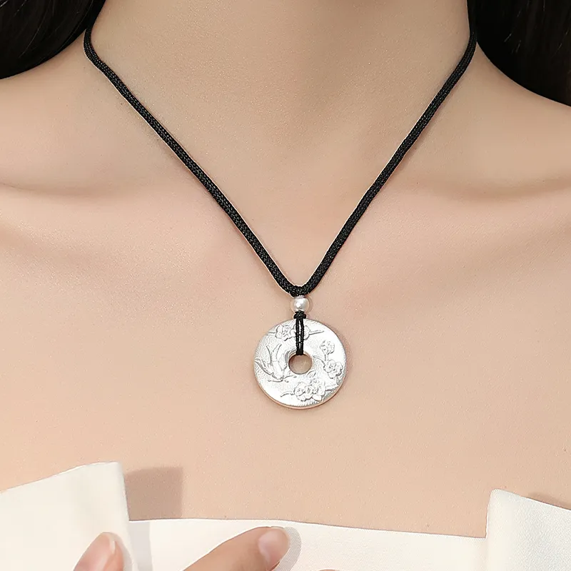 KING SIZE JEWELRY 999 Fine Silver Necklaces Women's-3